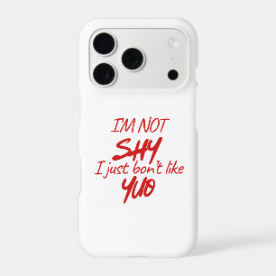 Sarcastic Aesthetic Quote iPhone Case