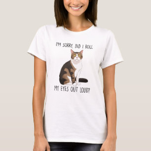Sarcastic And Cute Cat    T-Shirt