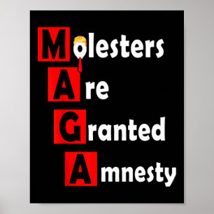 Sarcastic Anti-trump Protest Design Poster