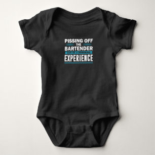 Sarcastic Bartender Alcohol Mixer Barkeeper Jokes Baby Bodysuit