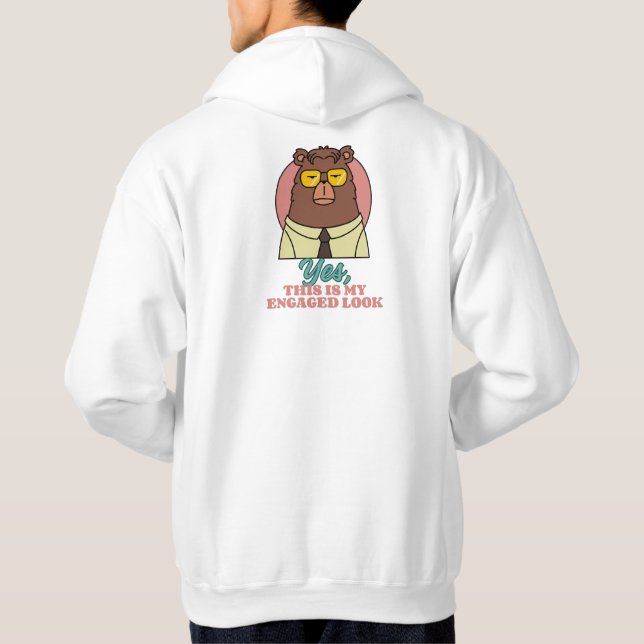 Sarcastic Beer - hoodie (Back)