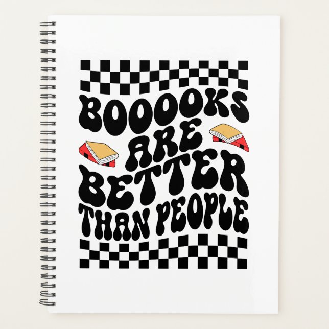 Sarcastic Book Lover "Books Are Better Than People (Devant)