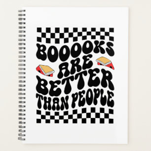 Sarcastic Book Lover "Books Are Better Than People Planner