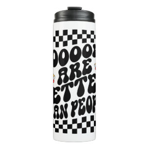 Sarcastic Book Lover "Books Are Better Than People Thermal Tumbler