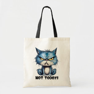 Sarcastic Cat Mom Gift Introvert Antisocial Kitty Tote Bag