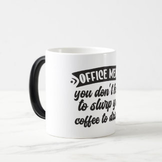 Sarcastic Coffee Quotes Magic Mug