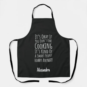 Sarcastic Cooking Gifts Funny Joke Chef Mother Apron