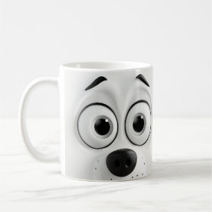 Sarcastic Dog Face 3D  Coffee Mug