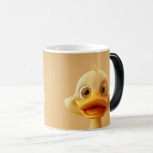 Sarcastic Duck Face 3D Magic Mug