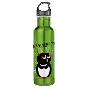 Sarcastic Evil Penguin 710 Ml Water Bottle