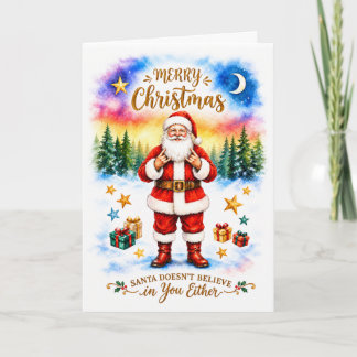 Sarcastic, funny Christmas Card