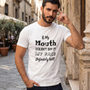 Sarcastic Funny White T-Shir T-Shirt
