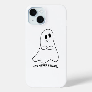 Sarcastic Ghost Phone Case – You Never See Me