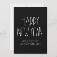Sarcastic Happy New Year 2026 Funny