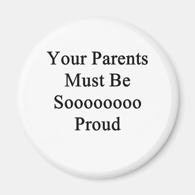 sarcastic insult  joke magnet (Front)