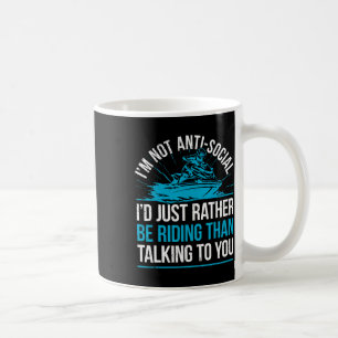 Sarcastic Jet Skiing I Watercraft Rider Jet Skiing Coffee Mug