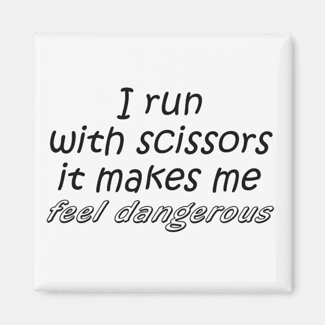 Sarcastic joke poison funny novelty fridge magnets (Devant)