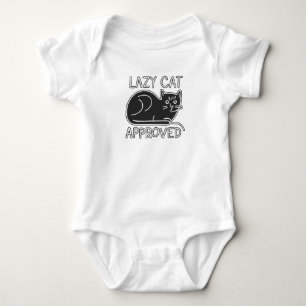 Sarcastic little cat baby bodysuit
