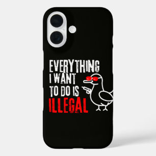 Sarcastic Meme Animal iPhone 16 Case