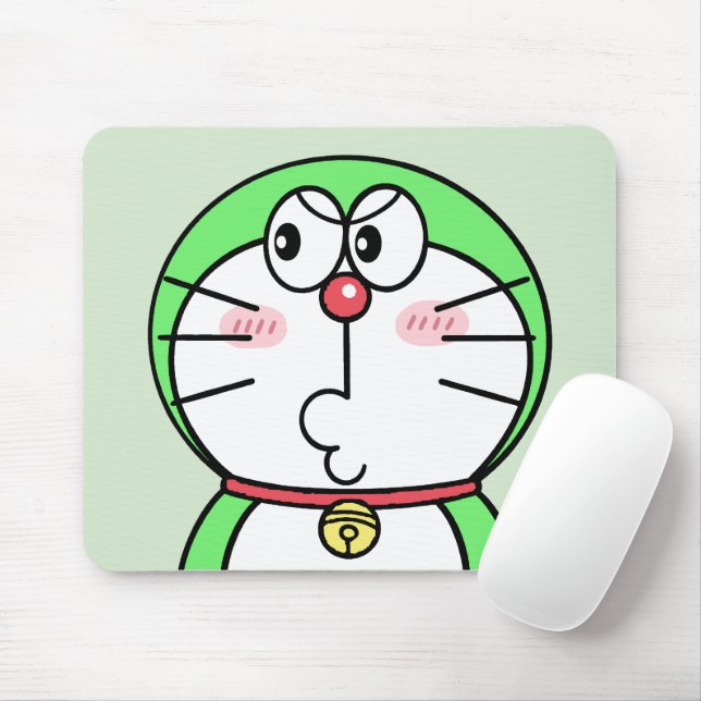 Sarcastic Mini Doraemon Mouse Pad (With Mouse)