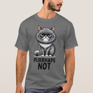 Sarcastic Persian Cat, Funny Cat Lover T-Shirt