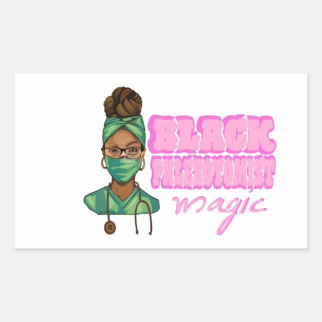 Sarcastic Phlebotomist Quote Sticker (Front)
