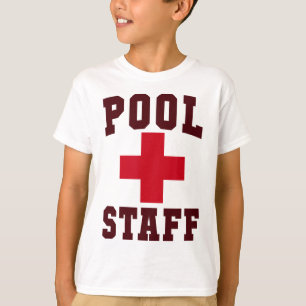 Sarcastic Pool Staff Off Duty Trip Lifeguards Vaca T-Shirt