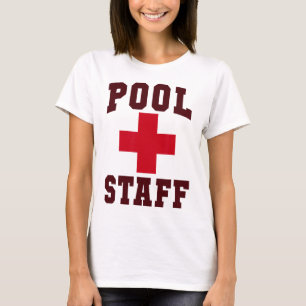 Sarcastic Pool Staff Off Duty Trip Lifeguards Vaca T-Shirt