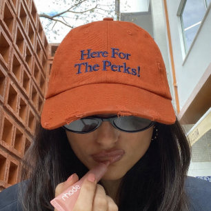 Sarcastic Quote Embroidered Baseball Cap