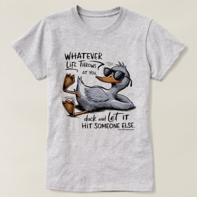 Sarcastic Quote T-Shirt – Funny & Witty Tee (Design Front)