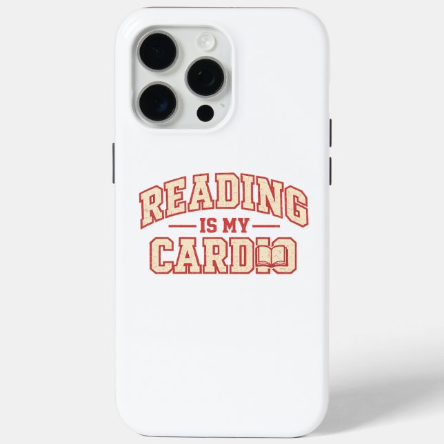 Sarcastic Reading Gift for Readers Men Women  Case-Mate iPhone Case (Back)