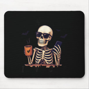 Sarcastic Skeleton - Halloween - Fun Fact, I Dont  Mouse Pad