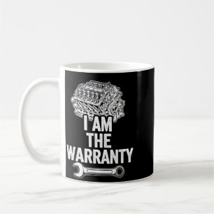 Sarcastic the warranty funny saying humourous  coffee mug