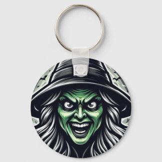 SarcasticWitchFace  Keychain