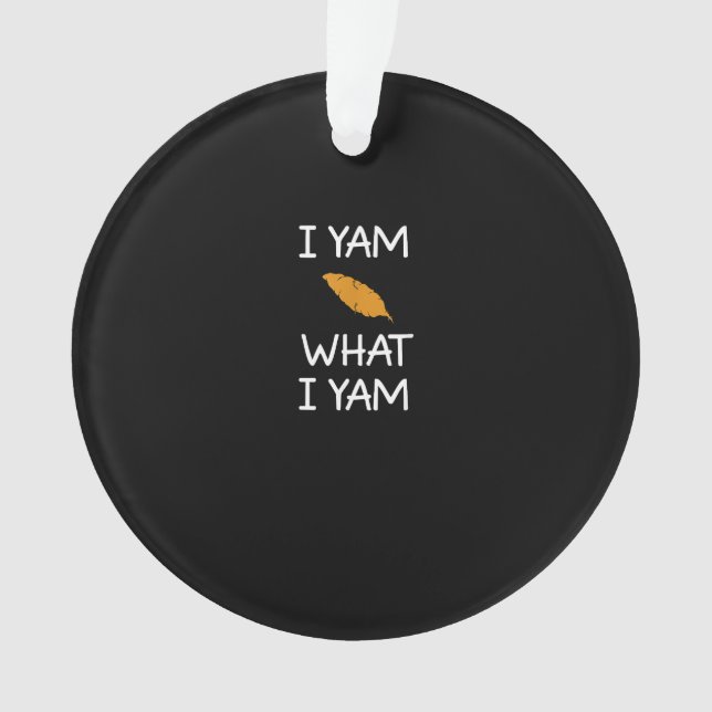 Sarcastique, Pun I Yam What I Yam, Drôle, Blague,  (devant)