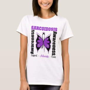 Sarcoidosis Awareness Butterfly T-Shirt