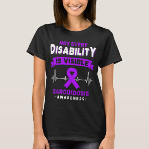 Sarcoidosis Awareness Ribbon Support Gifts T-Shirt