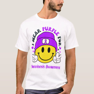 Sarcoidosis Awareness Ribbon Support Gifts T-Shirt