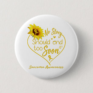 Sarcoma Awareness Month Ribbon Gifts 2 Inch Round Button