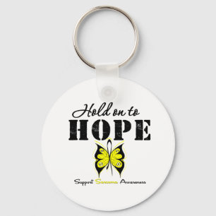 Sarcoma Hold On To Hope Keychain