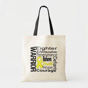 Sarcoma Warrior Collage Tote Bag