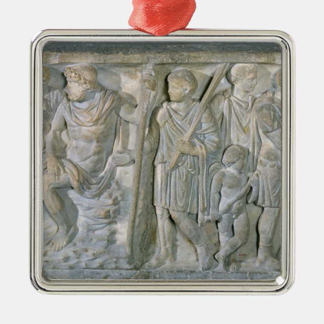 Sarcophagus Metal Ornament (Front)