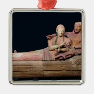 Sarcophagus of a married couple, 525-500 BC Metal Ornament
