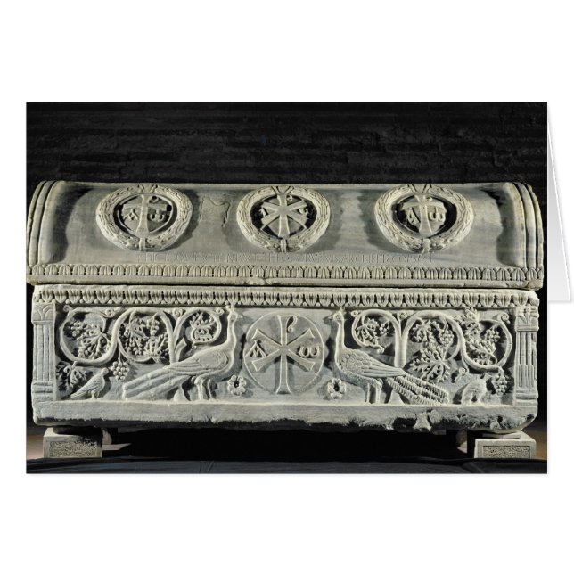 Sarcophagus of bishop Theodore (Front Horizontal)