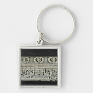 Sarcophagus of bishop Theodore Keychain