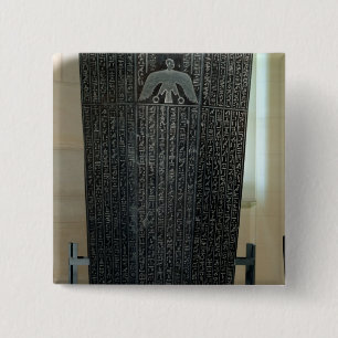Sarcophagus of Djedhor, Ptolemaic Period 2 Inch Square Button