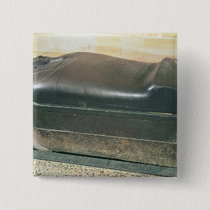 Sarcophagus of Eshmunazar, King of Sidon 2 Inch Square Button