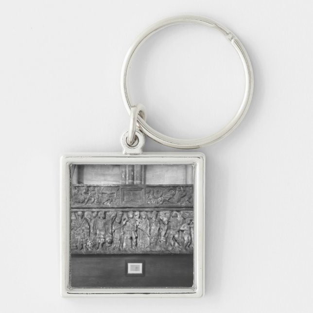 Sarcophagus of St. Quitterie Keychain (Front)