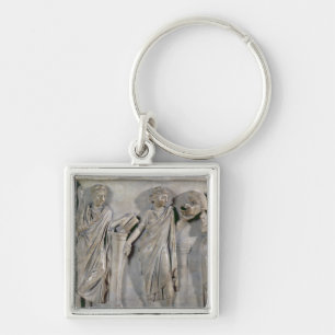 Sarcophagus of the Muses, detail of Clio & Keychain