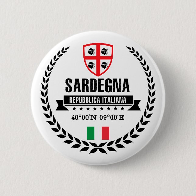 Sardegna 2 Inch Round Button (Front)